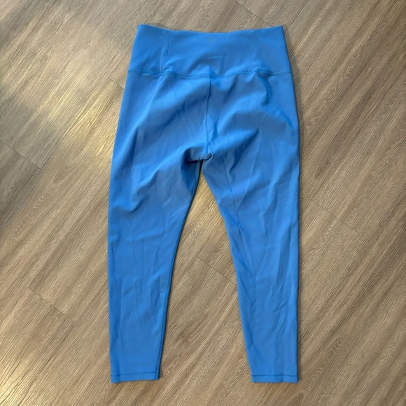 Calia by Carrie Underwood Seamed Essential Ribbed Legging Blue Size XL - Picture 2 of 4